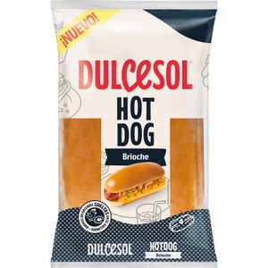 Pan Hot Dog Brioche 4 Unidades