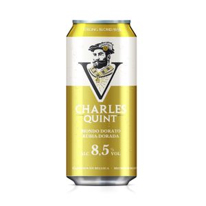 CHARLES V Cerveza Rubia Lata