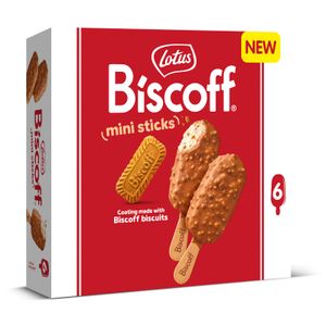 Mini Bombón Biscoff 6 Unidades LOTUS