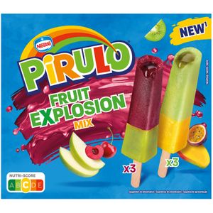 Pirulo Fruit Explosión 6 Unidades