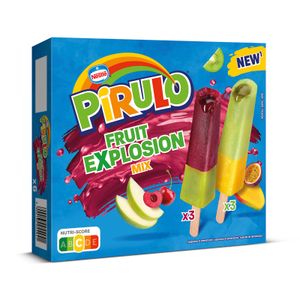 Pirulo Fruit Explosión 6 Unidades