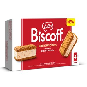 Sándwich Biscoff 4 Unidades