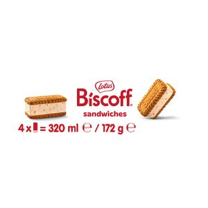 Sándwich Biscoff 4 Unidades