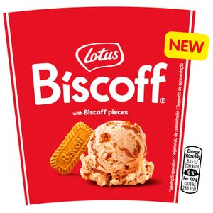 Tarrina Helado Biscoff