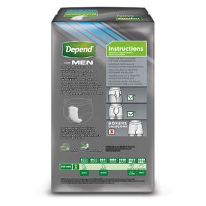 Segona imatge del producte Compresa Home Absorció Normal de la marca DEPEND