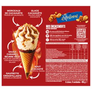 Cono Peanut & Caramel 6 Unidades