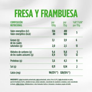 Activia Kéfir Fresa y Frambuesa