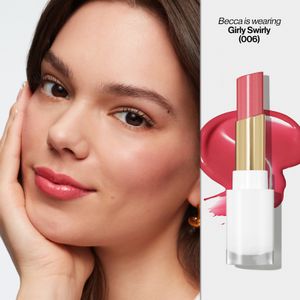 Quarta imatge del producte Barra de Llavis Glass Shine Girly Swirly de la marca REVLON