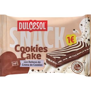 Snack Cookies Cake 3 Unidades