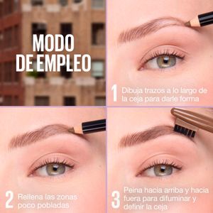 Sisena imatge del producte Llapis Celles 04 Medium Brow Shaper de la marca MAYBELLINE