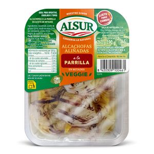 Alcachofas Aliñadas a la Parrilla