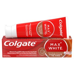 Dentífrico Max White Manchas Café, Te y Vino COLGATE