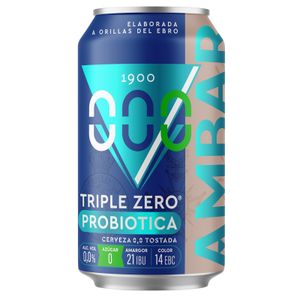 AMBAR Cerveza Tostada Probiotica 000 Lata