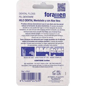 Segona imatge del producte Fil Dental 2X50M de la marca FORAMEN