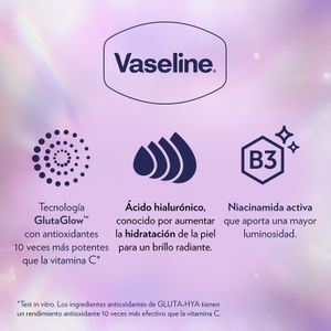 Setena imatge del producte Sèrum Dewy Radiant Gluta Hya Bidy de la marca VASELINE