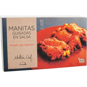Manitas Guisadas en Salsa