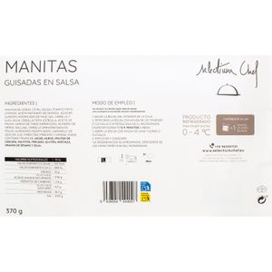 Manitas Guisadas en Salsa