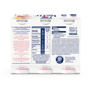 Kéfir Sabor Fresa Pack de 6 Unidades