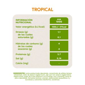 Danacol Beber Tropical 0% Azucares Añadidos