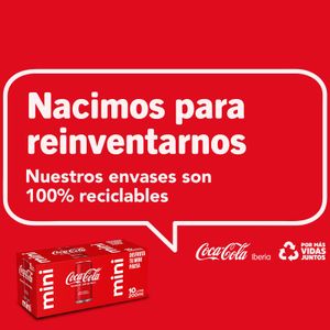 Refresco Cola Minican Pack 10