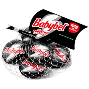 Queso bola proteína MINIBABYBEL, malla 120 g 120 gr