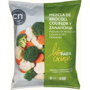 Brocoli Coliflor Zanahoria Mezcla