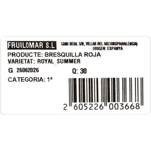 Melocotón Rojo Proximidad
