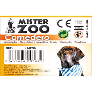 Comedero Acero Inoxida 22 cm