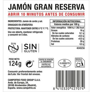 Jamón Gran Reserva Cuatro Estaciones