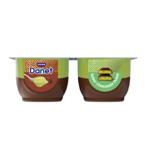 Danet Chocolate Dubai Natillas Pack de 4 Und.
