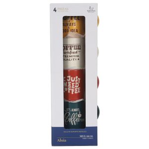 S4 Mugs 280ml +Soporte Aloia
