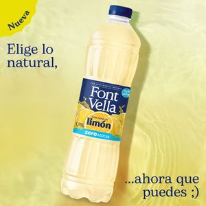 Agua con Zumo de Limón Zero Pet