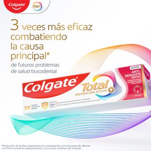 Quinta imatge del producte Dentífric Antidesgast Total Prevenció Activa de la marca COLGATE
