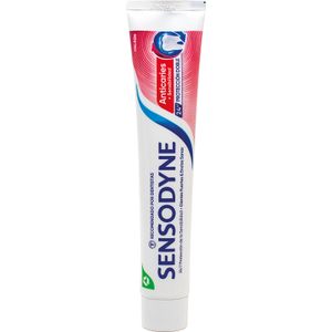 Segona imatge del producte Dentífric Anticàries+Sensibilitat de la marca SENSODYNE