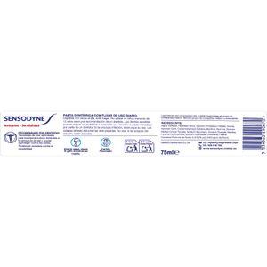 Tercera imatge del producte Dentífric Anticàries+Sensibilitat de la marca SENSODYNE