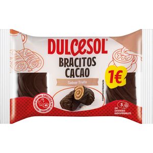 Bracitos Cacao Trufa 3 Unidades DULCESOL