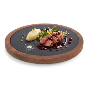 Segona imatge del producte Safata Pissarra i Acàcia Rodona de la marca SANTA CLARA