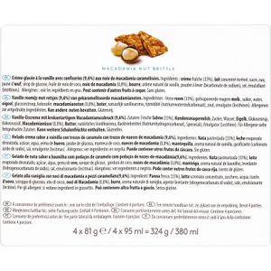 Tarrina Vainilla Macadami 4 unidades