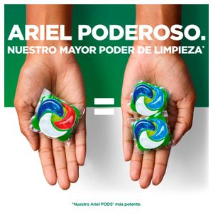 Detergente Cápsulas Poderoso