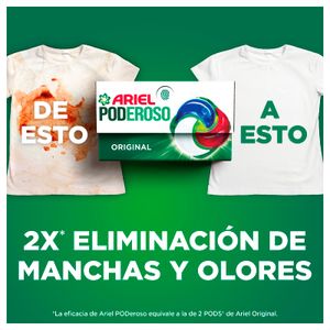 Detergente Cápsulas Poderoso