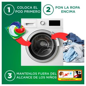 Detergente Cápsulas Poderoso