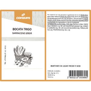 Bocata de Trigo Sarraceno