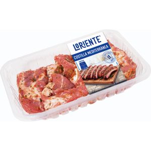 Segona imatge del producte Costella de Porc Mediterrània de la marca LORIENTE