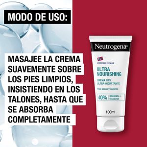 Sisena imatge del producte Crema Peus Ultrahidrat de la marca NEUTROGENA