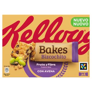 Bizcochito Fruta y Fibra con Avena