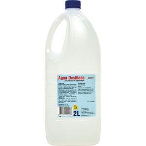 Agua Destilada Con Tapón de Seguridad