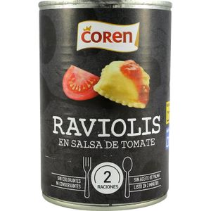 Raviolis en Salsa Tomate