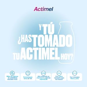 Actimel Líquido 0% Natural Pack de 12 ud