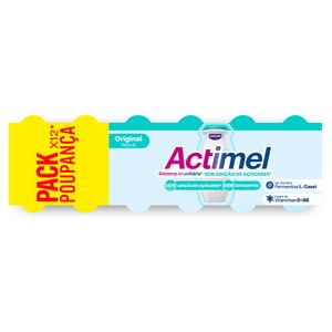 Actimel Líquido 0% Natural Pack de 12 ud