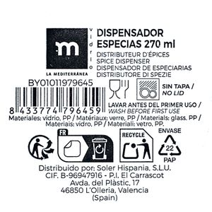 Segona imatge del producte Dispensador d'Espècies .